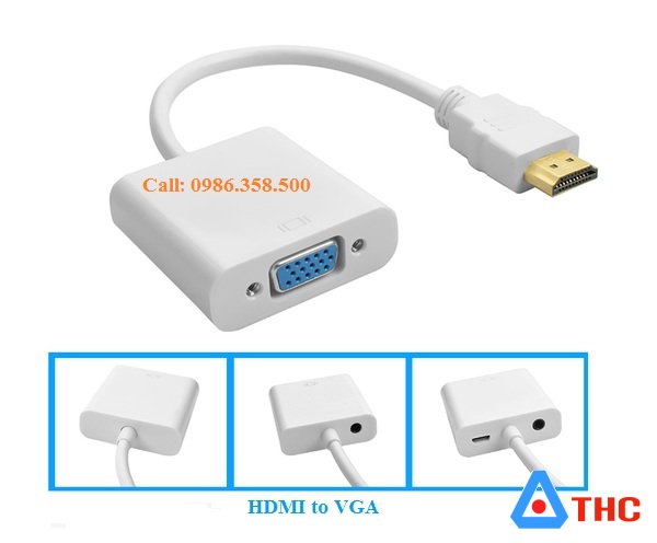 Cáp chuyển đổi hdmi sang vga